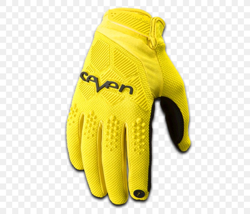 Motocross Bicycle Glove Clothing Seven MX Rival Gloves-Yellow-XL, PNG, 700x700px, 2018, Motocross, Bicycle Glove, Clothing, Fashion Download Free