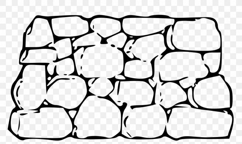 Rock Cartoon, PNG, 1008x599px, Wall, Blackandwhite, Brick, Drawing, Line Art Download Free