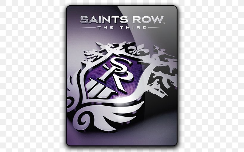 Saints Row: The Third Saints Row IV Xbox 360 Volition Video Game, PNG, 512x512px, Saints Row The Third, Brand, Deep Silver, Game, Logo Download Free