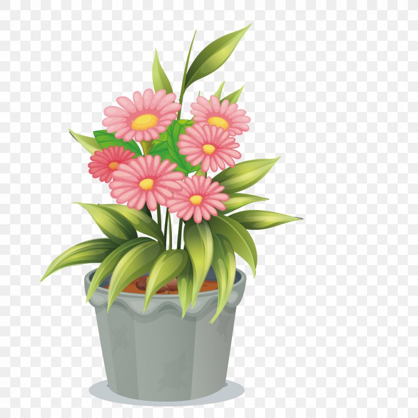 Transvaal Daisy Flower Euclidean Vector Illustration, PNG, 1200x1200px, Transvaal Daisy, Chrysanthemum, Cut Flowers, Drawing, Floral Design Download Free