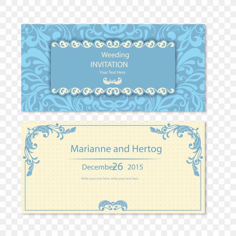 Wedding Invitation Marriage Euclidean Vector, PNG, 2100x2100px, Wedding Invitation, Aqua, Blue, Marriage, Product Download Free