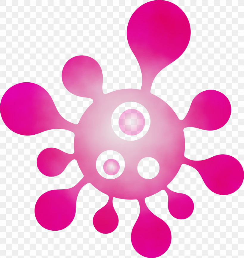 Baby Toys, PNG, 2831x3000px, Bacteria, Baby Toys, Circle, Germs, Magenta Download Free
