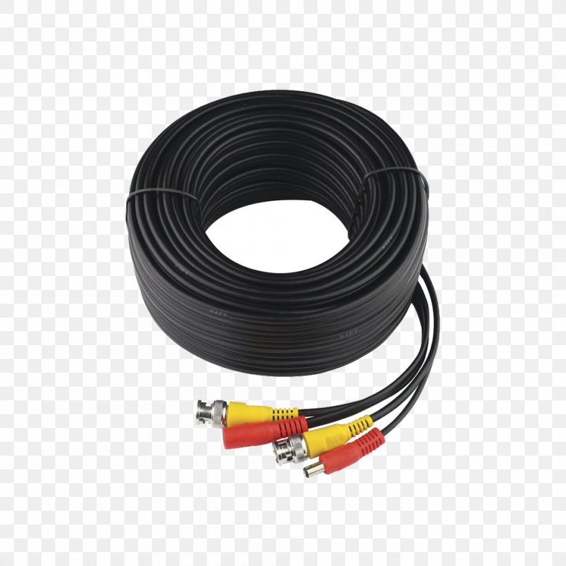 Coaxial Cable Digital Video Recorders Electrical Cable Camera Closed-circuit Television, PNG, 1000x1000px, Coaxial Cable, Cable, Camera, Closedcircuit Television, Digital Video Recorders Download Free