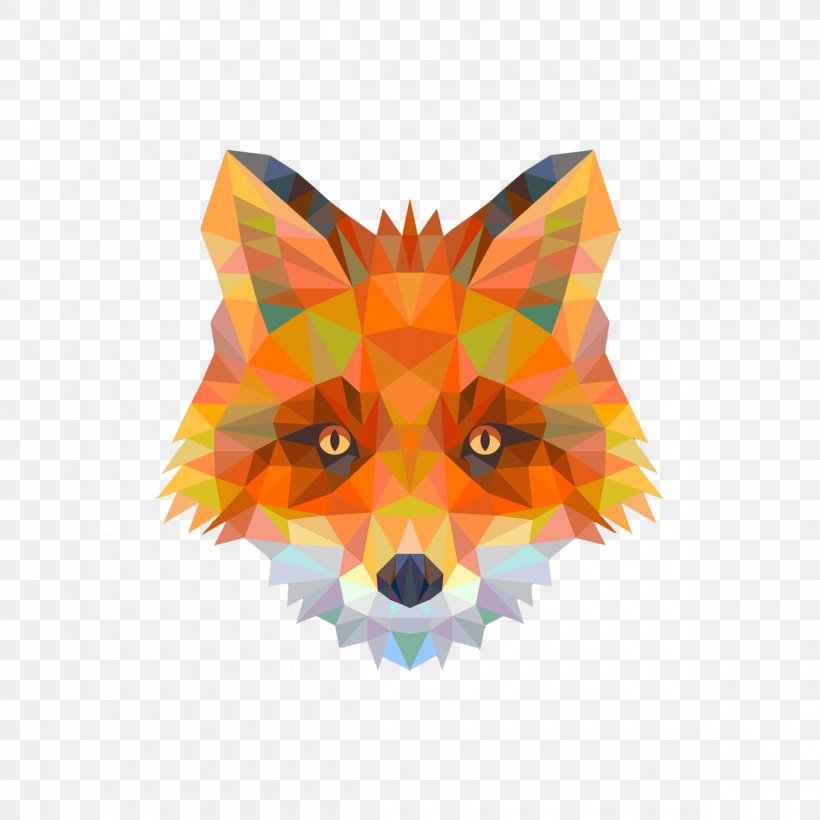 Geometry Fox Painting Art, PNG, 1200x1200px, Watercolor, Cartoon, Flower, Frame, Heart Download Free