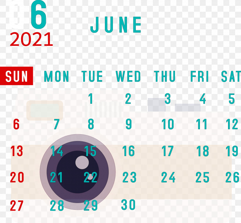 June 2021 Calendar 2021 Calendar June 2021 Printable Calendar, PNG, 3000x2778px, 2021 Calendar, Calendar System, Diagram, Geometry, June 2021 Printable Calendar Download Free