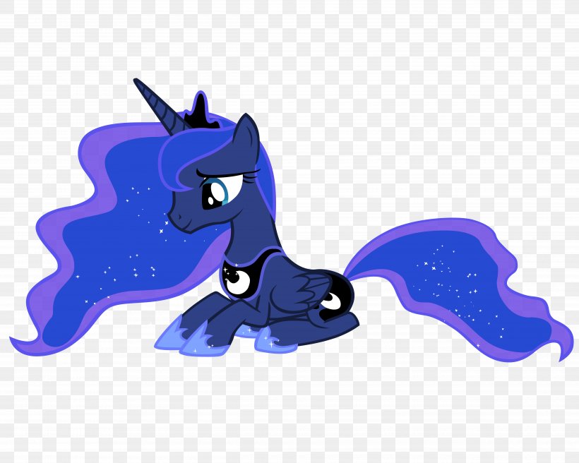 Princess Luna My Little Pony Princess Cadance Rainbow Dash, PNG, 5000x4000px, Princess Luna, Animal Figure, Cartoon, Cobalt Blue, Deviantart Download Free