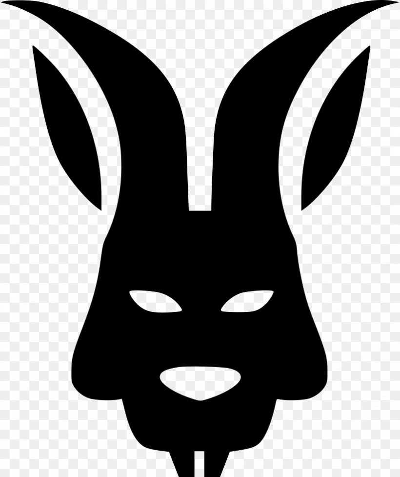 Rabbit Clip Art, PNG, 822x980px, Rabbit, Avatar, Black And White, Coreldraw, Face Download Free