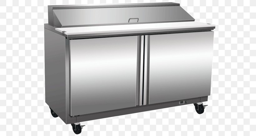 Table Refrigeration Sandwich Salad Refrigerator, PNG, 600x436px, Table, Caster, Cutting Boards, Door, Drawer Download Free