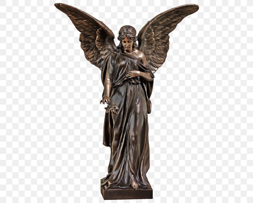 Bronze Sculpture Angel Statue, PNG, 660x660px, Bronze Sculpture, Angel, Art, Bronze, Classical Sculpture Download Free