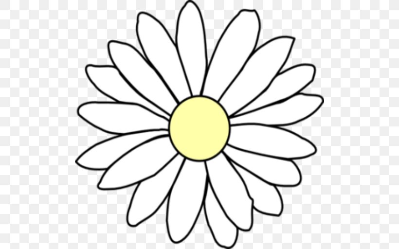 Flower Drawing Clip Art, PNG, 512x512px, Flower, Black And White, Common Daisy, Cut Flowers, Drawing Download Free
