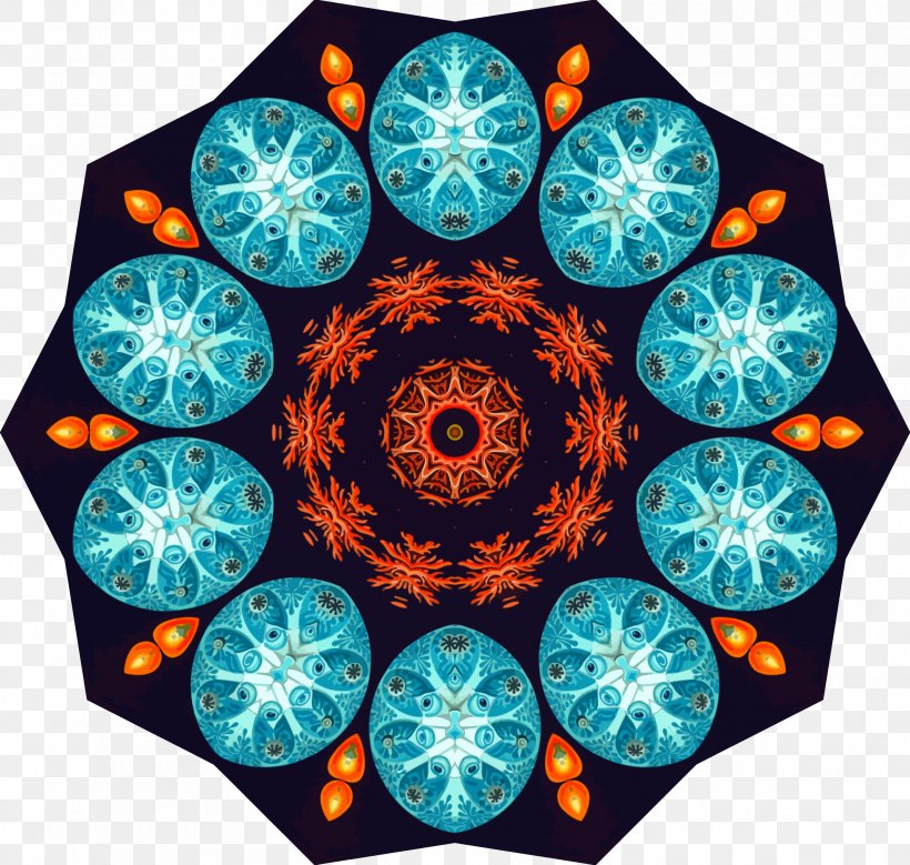 Kaleidoscope Symmetry Circle Organism Pattern, PNG, 2400x2281px, Kaleidoscope, Organism, Symmetry Download Free