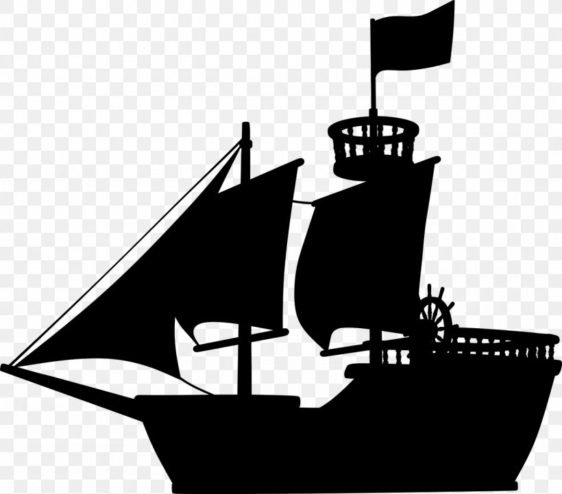 Ship Boat Silhouette Clip Art, PNG, 1280x1126px, Ship, Black And White, Black Pearl, Boat, Caravel Download Free