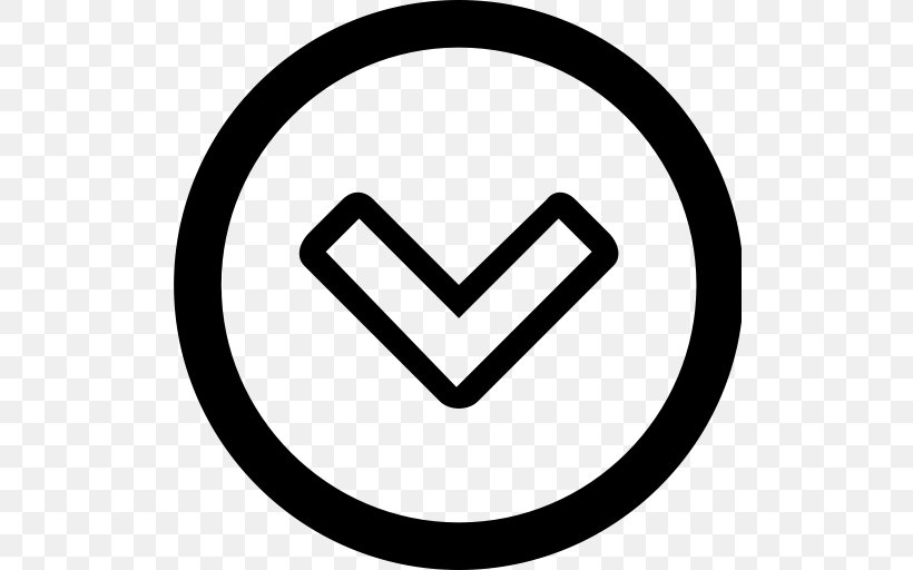 Arrow Check Mark Button, PNG, 512x512px, Check Mark, Area, Black And White, Brand, Button Download Free