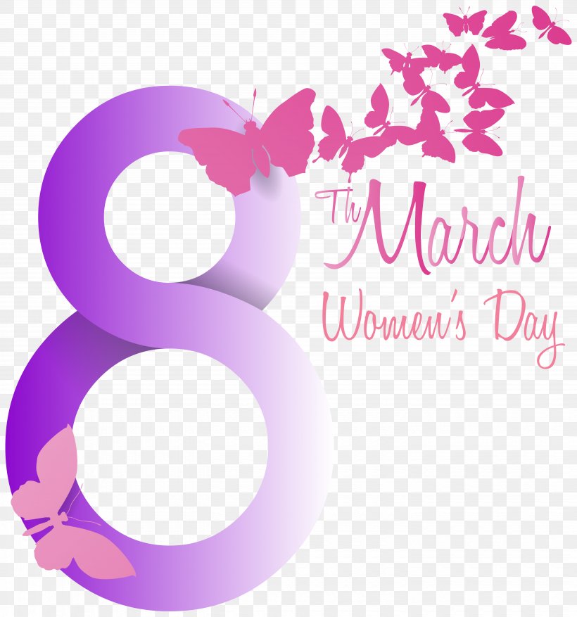 International Women's Day March 8 Clip Art, PNG, 5760x6162px, March 8, Brand, Clip Art, International Women S Day, Logo Download Free
