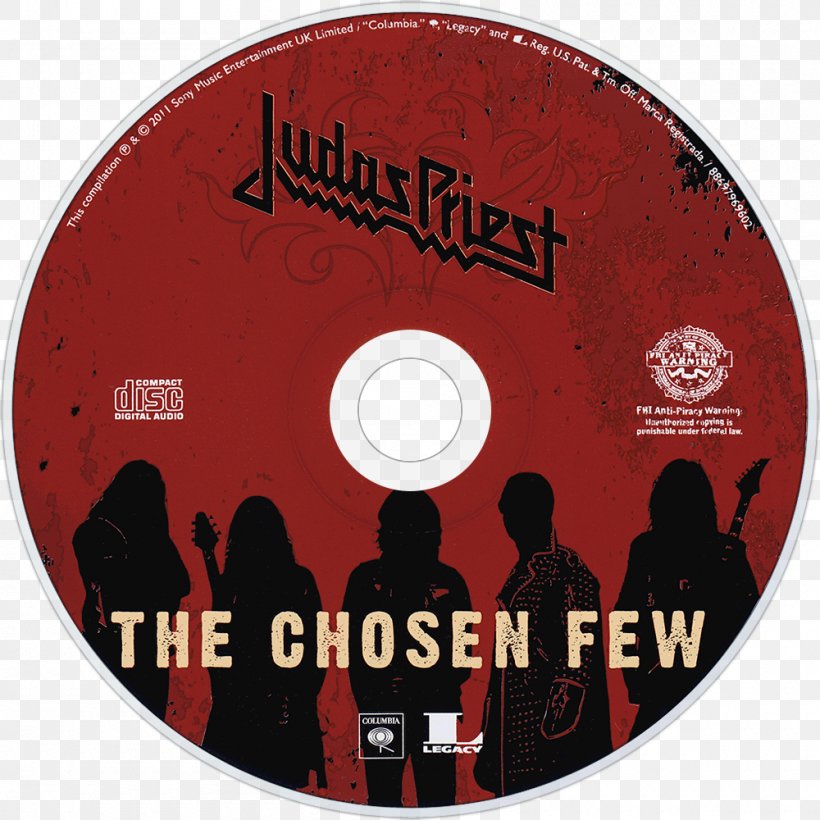 Judas Priest Unleashed In The East Album Single Cuts The Chosen Few, PNG, 1000x1000px, Watercolor, Cartoon, Flower, Frame, Heart Download Free