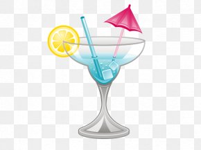 Summer Cocktails - Prawn Cocktail Martini Screwdriver Clip Art PNG