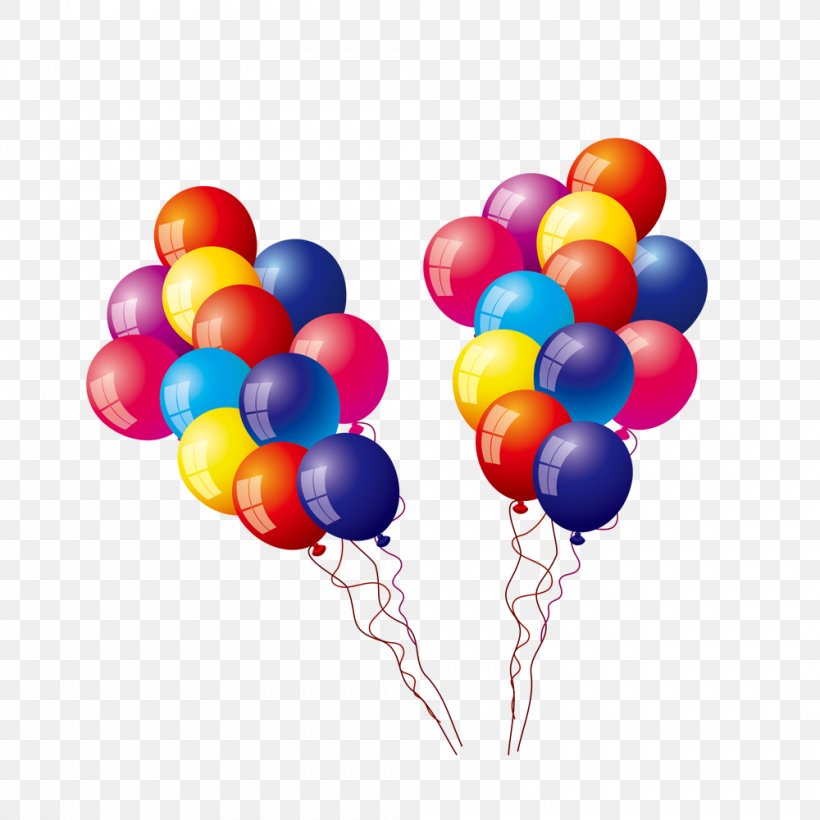 Toy Balloon, PNG, 1000x1000px, Balloon, Advertising, Billboard, Cartoon, Cluster Ballooning Download Free