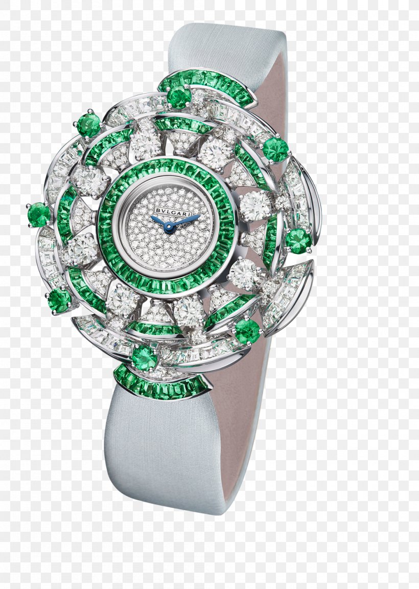 Watch Bulgari Jewellery Emerald Bracelet, PNG, 1000x1405px, Watch, Bling Bling, Body Jewelry, Bracelet, Bulgari Download Free