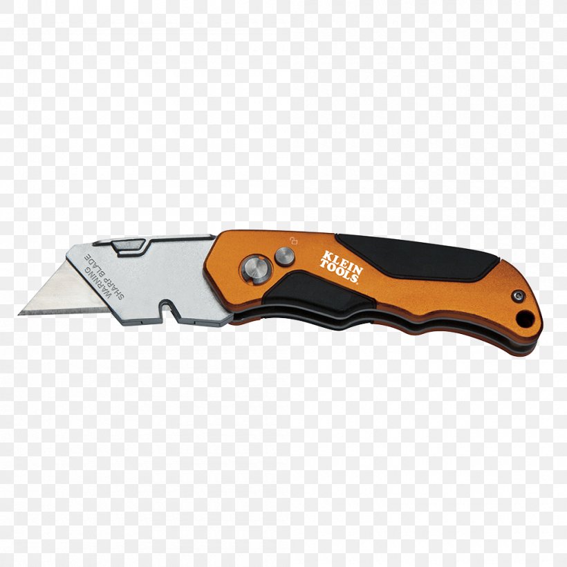 Knife Hand Tool Utility Knives Blade Klein Tools, PNG, 1000x1000px, Knife, Blade, Buck Knives, Cold Weapon, Cutting Tool Download Free