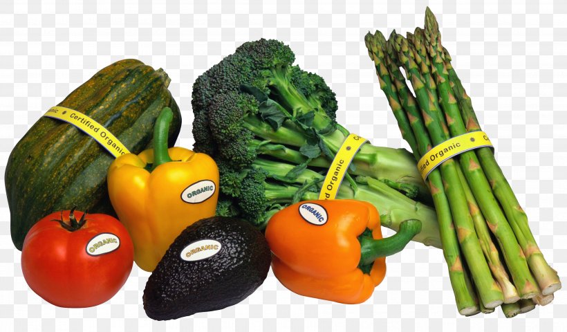 Organic Food Vegetable Capsicum Annuum Clip Art, PNG, 3609x2113px, Organic Food, Asparagus, Bell Pepper, Capsicum, Capsicum Annuum Download Free