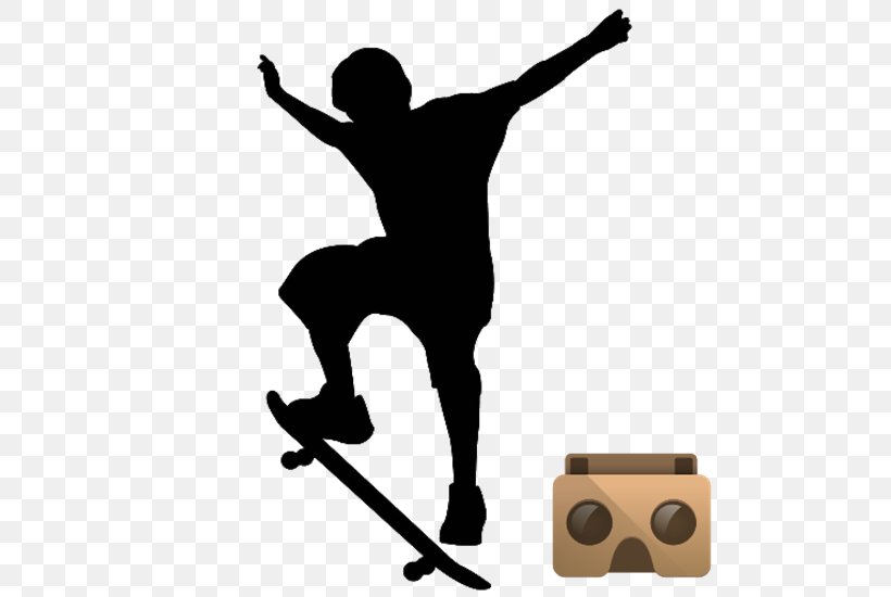 Skateboarding Silhouette Wall Decal, PNG, 550x550px, Skateboarding, Joint, Longboard, Mural, Roller Skating Download Free