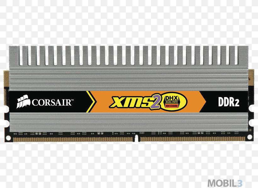 DDR2 SDRAM Corsair Components Computer Data Storage DIMM, PNG, 800x600px, Ddr2 Sdram, Brand, Computer Data Storage, Corsair Components, Ddr3 Sdram Download Free