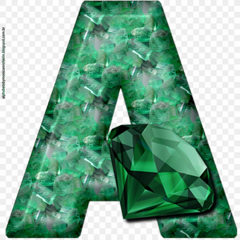 Emerald Green Alphabet Gemstone, PNG, 1000x1000px, Emerald, Alphabet, Clothing, Dress, Gemstone Download Free