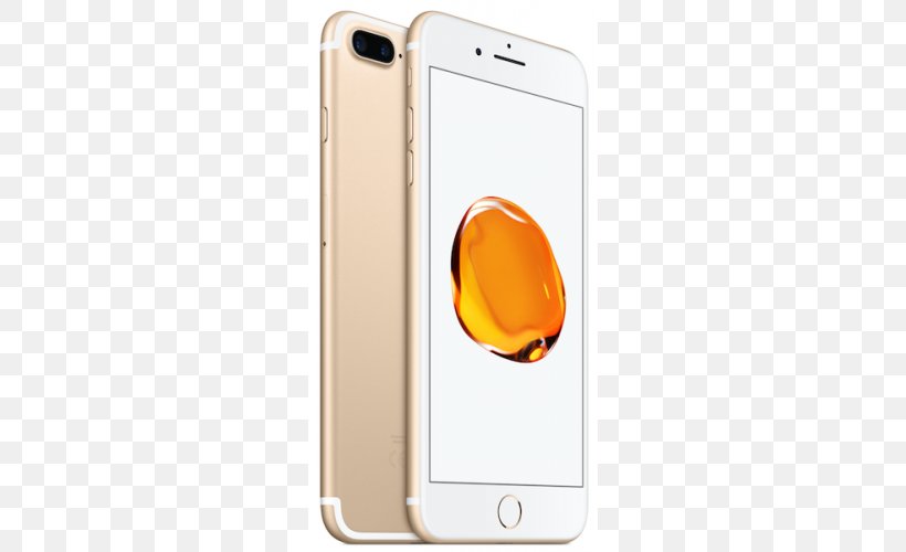Telephone Apple FaceTime Smartphone Gold, PNG, 500x500px, 128 Gb, Telephone, Apple, Apple Iphone 7 Plus, Communication Device Download Free