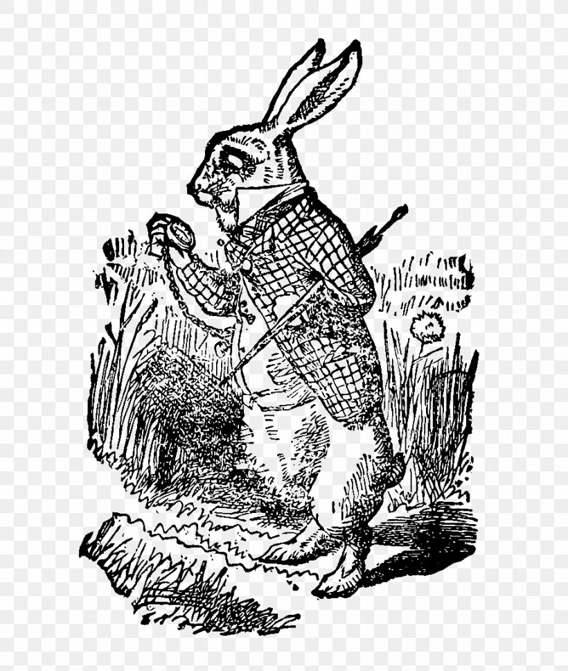 White Rabbit Alice's Adventures In Wonderland The Mad Hatter Clip Art Drawing, PNG, 920x1087px, White Rabbit, Alice, Alice In Wonderland, Alices Adventures In Wonderland, Art Download Free
