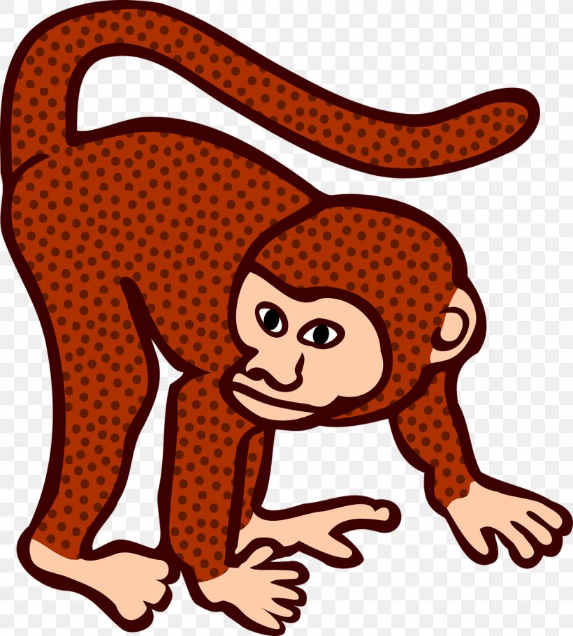 Ape Gorilla Chimpanzee Monkey, PNG, 1152x1280px, Ape, Animal, Big Cats, Carnivoran, Cartoon Download Free