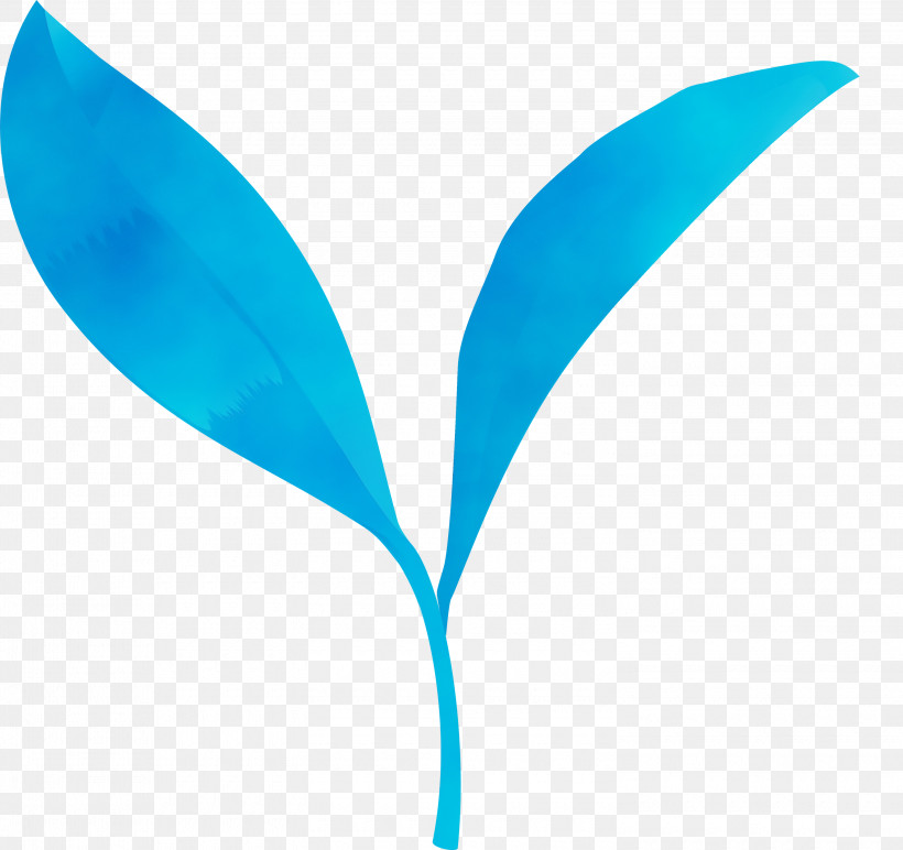 Feather, PNG, 3000x2825px, Tea Leaves, Aqua, Blue, Feather, Flower Download Free