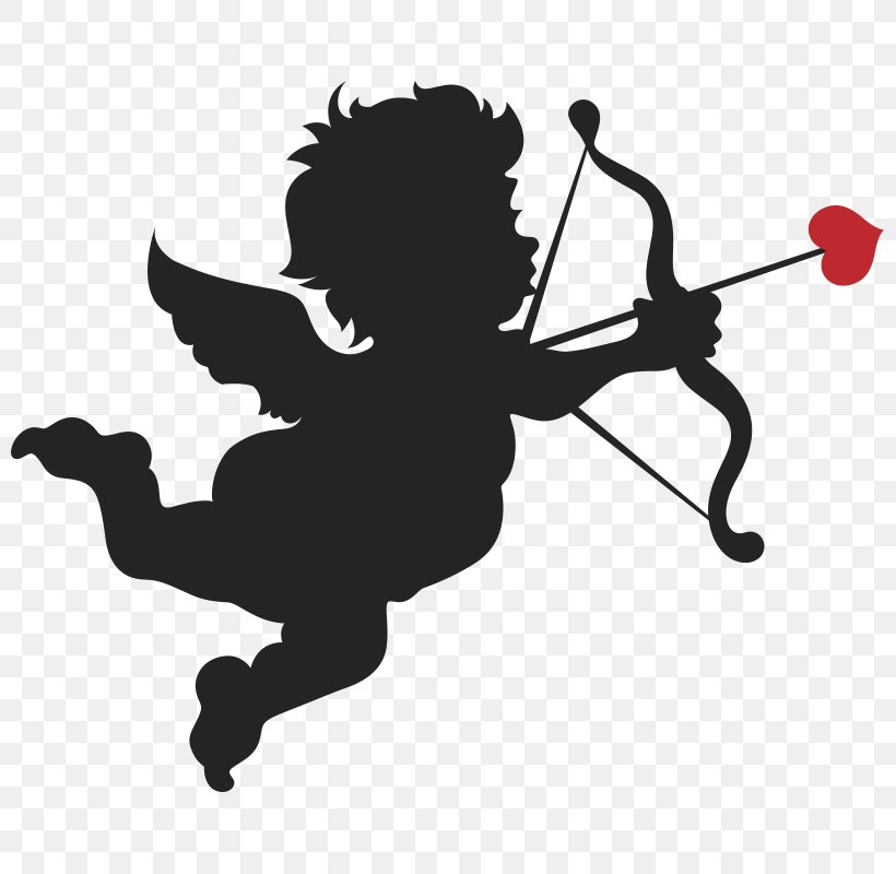 Love Valentine's Day Romance Cupid 14 February, PNG, 800x800px, Love, Art, Black And White, Boyfriend, Cupid Download Free