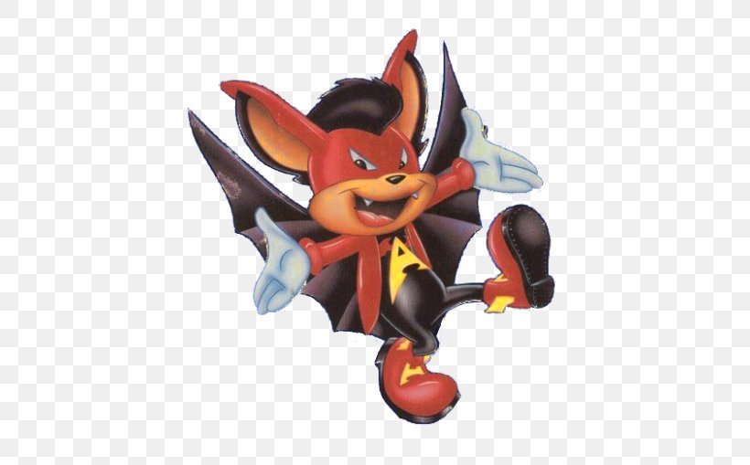 Aero The Acro-Bat 2 Zero The Kamikaze Squirrel Video Game PlayStation 2, PNG, 500x509px, Aero The Acrobat, Bubsy, Fictional Character, Figurine, Game Download Free