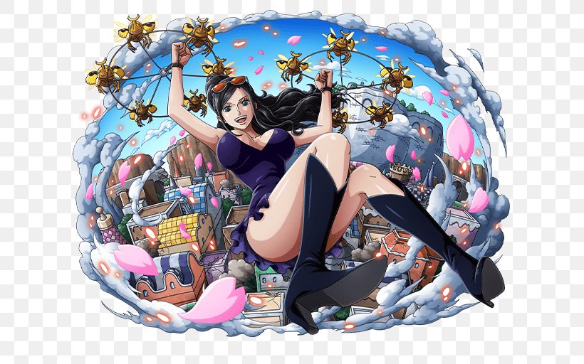 One Piece Treasure Cruise Nico Robin Nami Edward Newgate Monkey D. Luffy, PNG, 640x512px, Watercolor, Cartoon, Flower, Frame, Heart Download Free