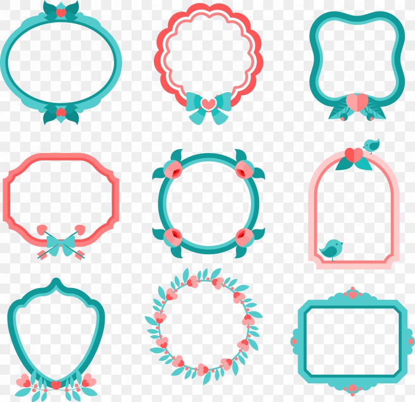 Euclidean Vector Picture Frame Download Clip Art, PNG, 3107x3009px, Picture Frames, Clip Art, Decorative Arts, Number, Pattern Download Free