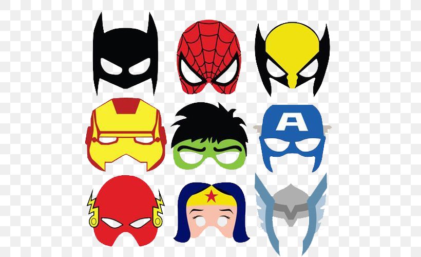 Hulk Batman Superhero Mask Spider-Man, PNG, 500x500px, Hulk, Batman, Batman Mask Of The Phantasm, Birthday, Comic Book Download Free