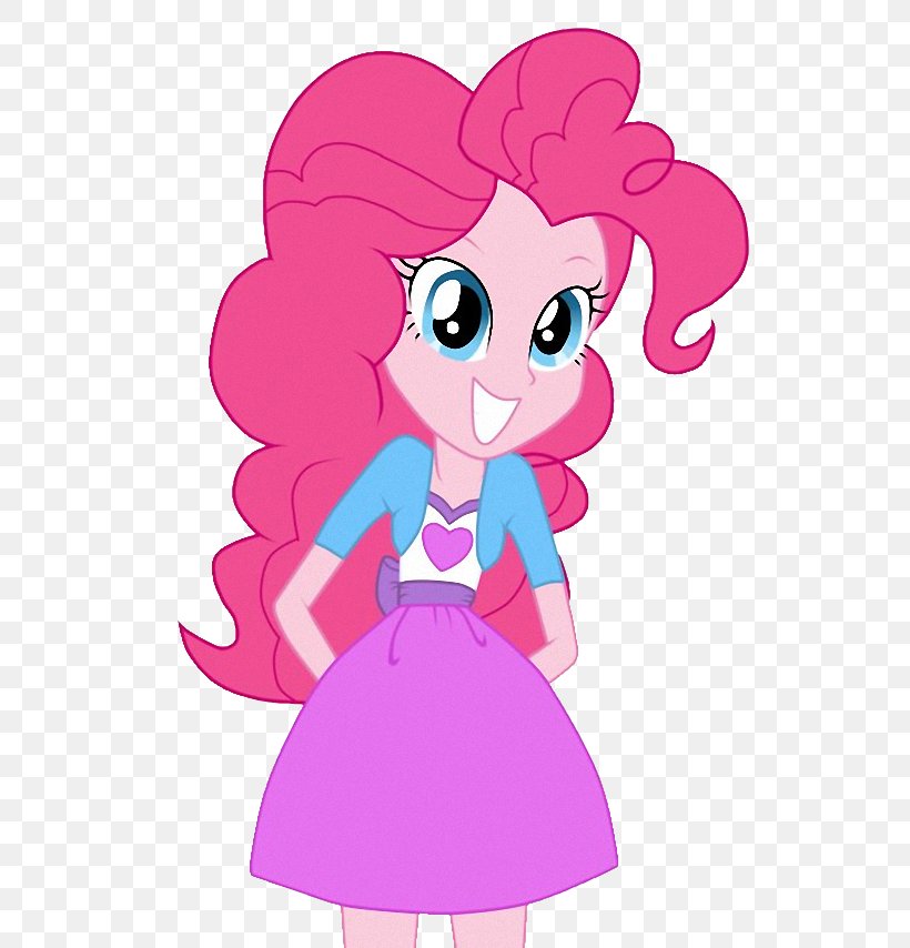 Pinkie Pie My Little Pony: Equestria Girls Applejack, PNG, 758x854px, Watercolor, Cartoon, Flower, Frame, Heart Download Free