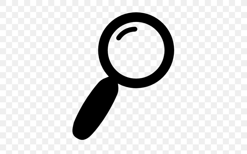 Stitched & Co Magnifying Glass Download, PNG, 512x512px, Magnifying Glass, Black And White, Button, Logo, Palette Download Free