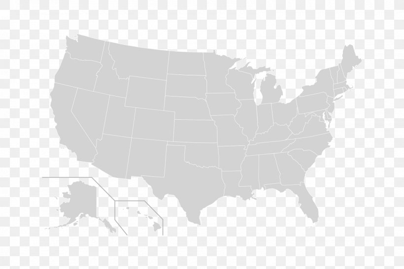 United States Vector Graphics Vector Map Illustration, PNG, 1600x1067px, United States, Black And White, Blank Map, Hand, Map Download Free