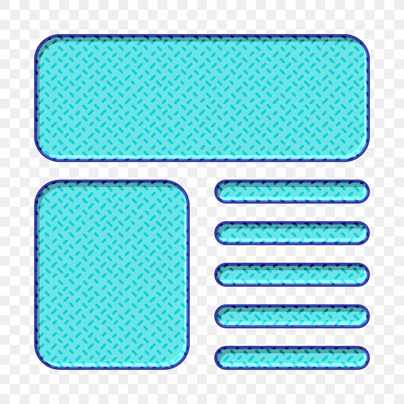 Wireframe Icon Ui Icon, PNG, 1244x1244px, Wireframe Icon, Line, Meter, Turquoise, Ui Icon Download Free