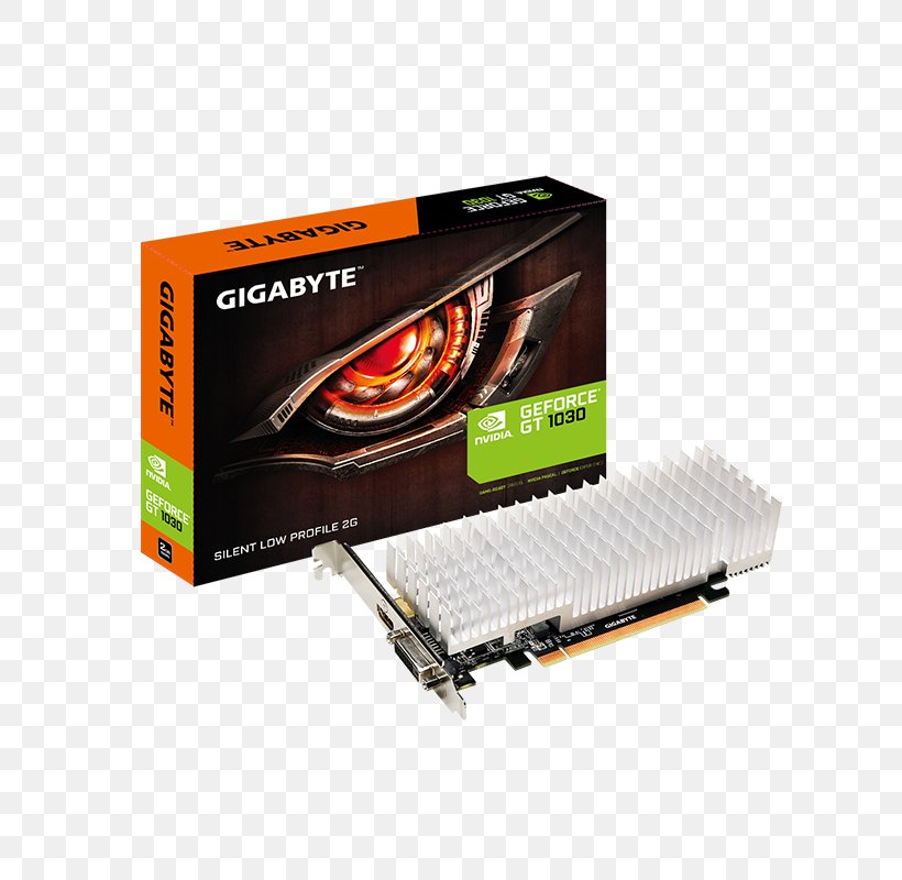 Graphics Cards & Video Adapters GDDR5 SDRAM GeForce PCI Express Gigabyte Technology, PNG, 800x800px, 64bit Computing, Graphics Cards Video Adapters, Asus, Computer Component, Conventional Pci Download Free