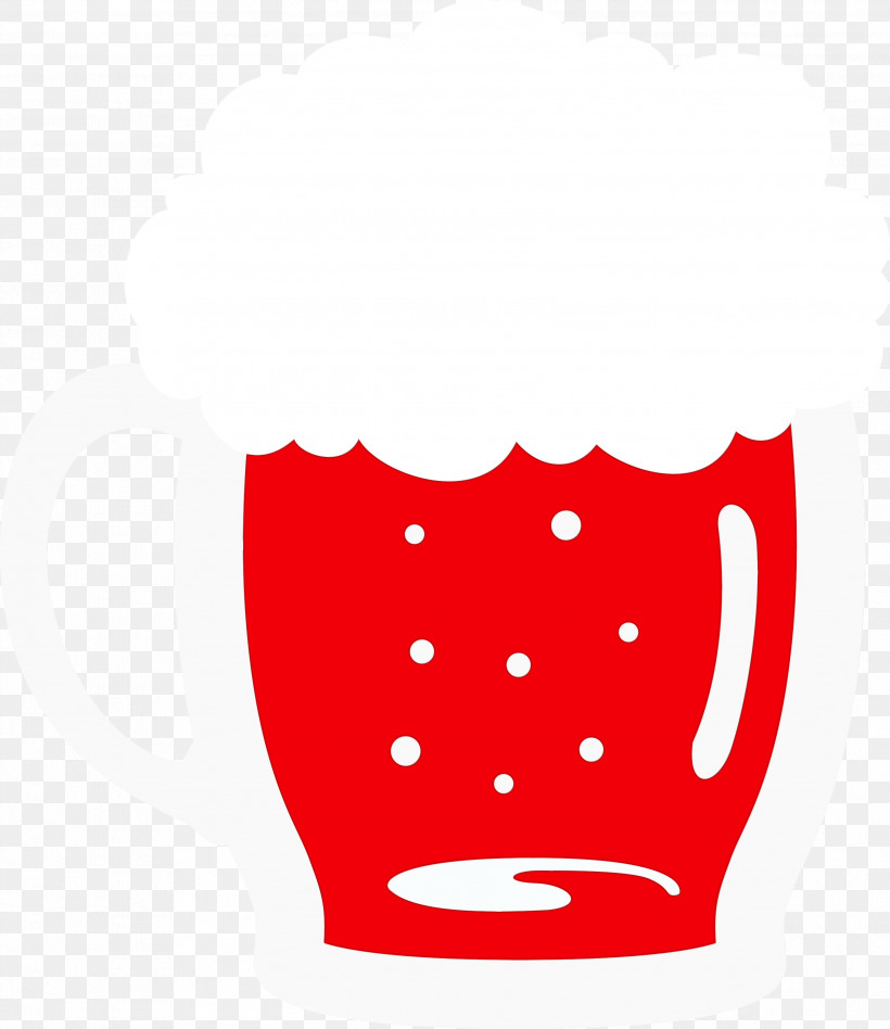 Mug Cup Red Line Meter, PNG, 2594x3000px, Beer, Cup, Drink, Geometry, Line Download Free