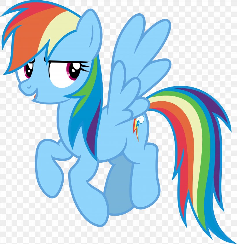 Rainbow Dash Rarity My Little Pony, PNG, 6000x6171px, Rainbow Dash, Animal Figure, Art, Cartoon, Character Download Free