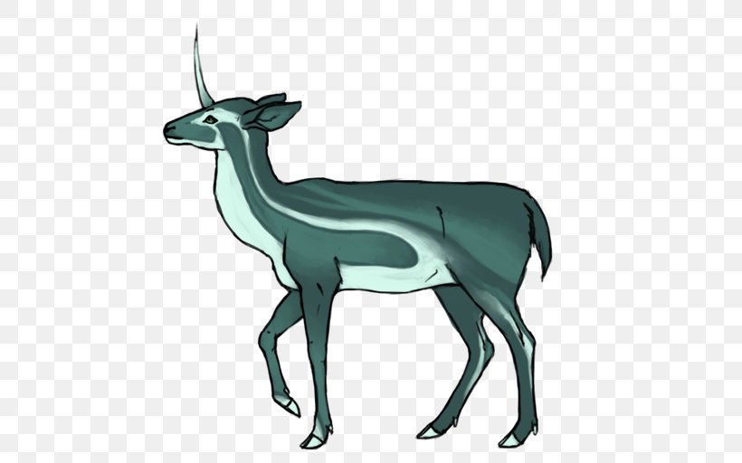 Springbok Reindeer Mammal Goat, PNG, 500x512px, Springbok, Antelope, Antler, Cartoon, Cow Goat Family Download Free