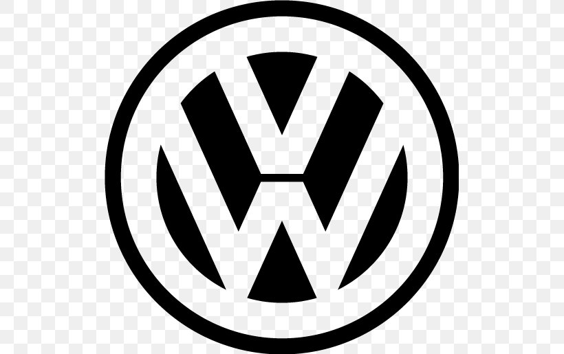 Volkswagen Beetle Car Volkswagen Gol Volkswagen 181, PNG, 515x515px, Volkswagen, Area, Black, Black And White, Brand Download Free