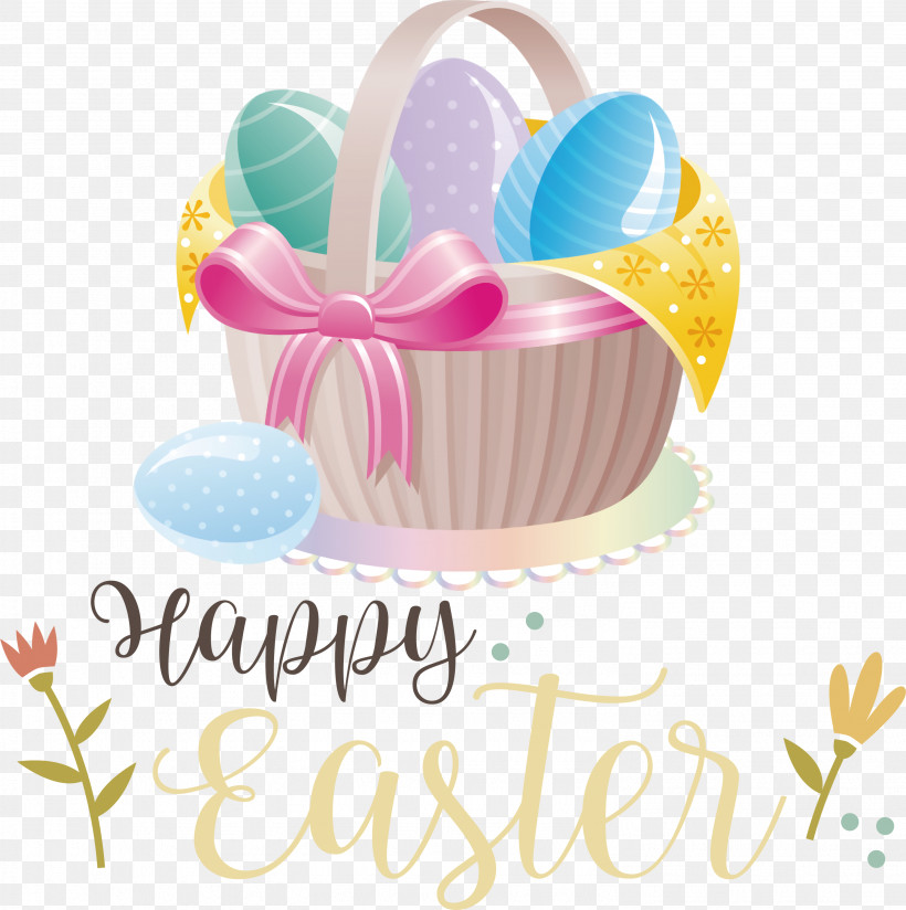 Easter Eggs Happy Easter, PNG, 2982x3000px, Easter Eggs, Basket, Drawing, Easter Basket, Easter Bunny Download Free