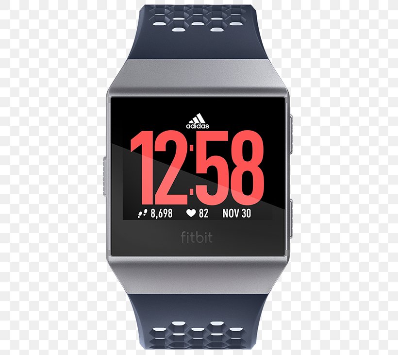 Fitbit Ionic Smartwatch Fitbit Versa, PNG, 408x731px, Fitbit Ionic, Adidas, Blue, Brand, Fitbit Download Free