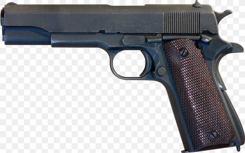 M1911 Pistol .45 ACP Semi-automatic Pistol Semi-automatic Firearm, PNG, 1530x958px, 45 Acp, 45 Colt, M1911 Pistol, Air Gun, Airsoft Download Free