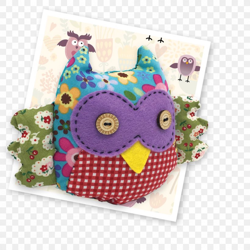 Owl Sewing Craft Patchwork Textile, PNG, 1000x1000px, Owl, Bead, Bird Of Prey, Craft, Crochet Download Free