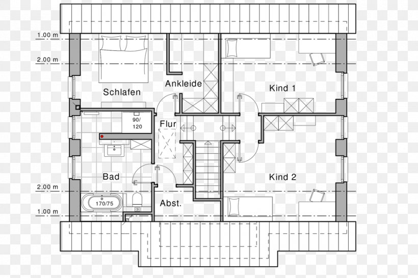Floor Plan Gable Roof Architecture House Kitchen, PNG, 1000x667px, Floor Plan, Architectural Engineering, Architecture, Area, Bedroom Download Free